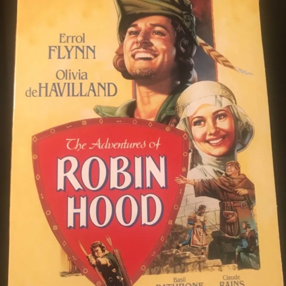 The Adventures of Robin Hood DVD 1938 Olivia de Havilland, Errol Flynn VGC - Picture 3 of 6